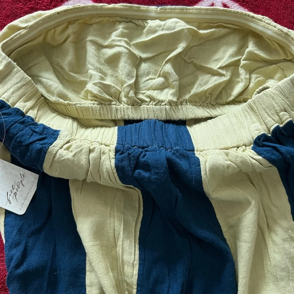 NWT Free People Eden Stripe Jumpsuit XS - Picture 7 of 8